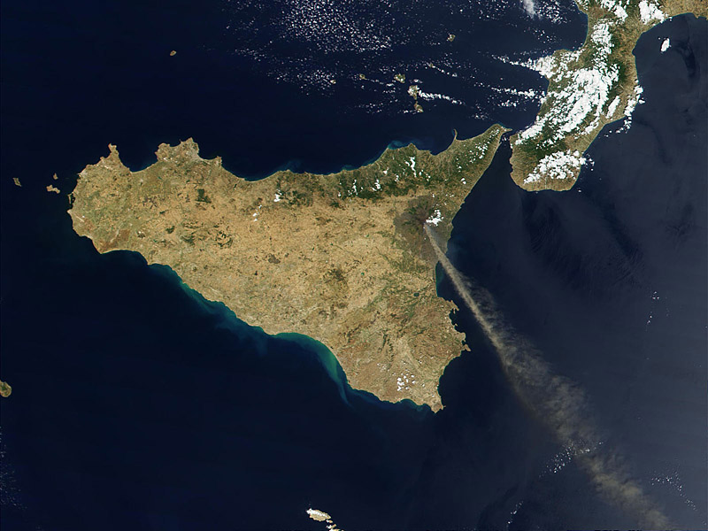 Eruption of Sicily's Mt. Etna